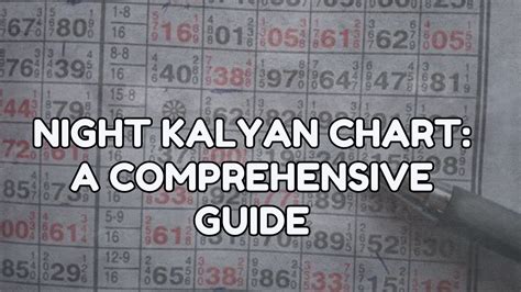 Kalyan Chart Guide .